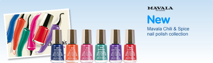 New Mavala Chilli and Spice Nail Polish Collection